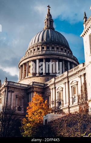 St Paul's Cathedral, Ludgate Hill, City of London, Großbritannien Stockfoto