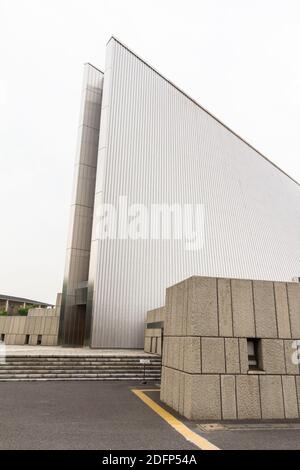 St. Mary's Cathedral in Tokio, Japan, entworfen von Kenzo Tange Stockfoto