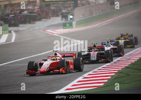 20 Schumacher Mick (ger), Prema Racing, Dallara F2 2018, Action beim 12. Lauf der FIA Formel-2-Meisterschaft 2020 vom 4. Bis 6. Dezember 2020 auf dem Bahrain International Circuit, in Sakhir, Bahrain - Foto Antonin Vincent / DPPI / LM Stockfoto