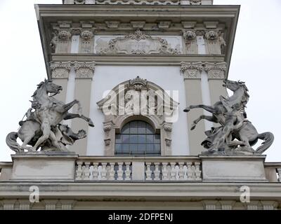 Festetics Palace, Keszthely (am westlichen Ufer des Plattensees), Zala County, Ungarn, Magyarország, Europa Stockfoto