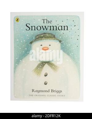 Das Snowman Bilderbuch von Raymond Briggs, Greater London, England, Vereinigtes Königreich Stockfoto