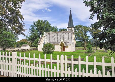 Henry Williams' Holy Trinity Church, Pakaraka, Region Northland, Nordinsel, Neuseeland Stockfoto