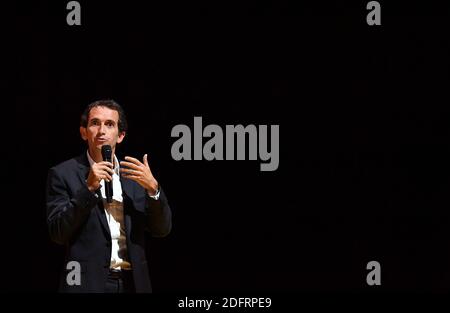 Alexandre Bompard, CEO von Carrefour, während der Bpifrance-Veranstaltung „Inno Generation“ am 11. Oktober 2018 in Paris, Frankreich. Foto von Christian Liewig/ABACAPRESS.COM Stockfoto