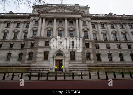 HM Treasury das Schatzamt Ihrer Majestät, manchmal auch als Schatzkammer bezeichnet, oder informeller als das Schatzamt Stockfoto