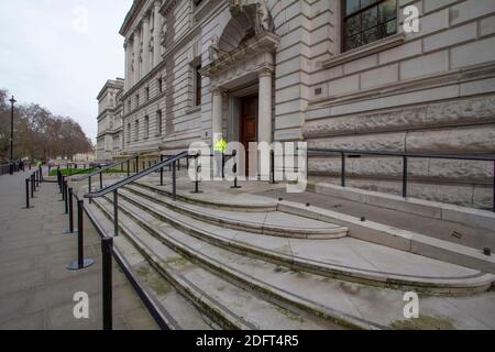 HM Treasury das Schatzamt Ihrer Majestät, manchmal auch als Schatzkammer bezeichnet, oder informeller als das Schatzamt Stockfoto