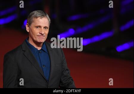 Viggo Mortensen läuft auf dem roten Teppich vor der Green Book Vorführung während des 13. Rom Film Fest im Auditorium Parco della Musica am 24. Oktober 2018 in Rom, Italien. Foto von Eric Vandeville/ABACAPRESS.COM Stockfoto