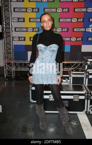 Carla Ginola trifft am 06. November 2018 auf der MoSCHINO [tv] H&M Launch Party in der Le Dernier Etage in Paris ein. Foto von Jerome Domine/ABACAPRESS.COM Stockfoto