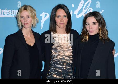 Sandrine Kiberlain, Jeanne Herry et Elodie Bouchez bei der Premiere für den Film Pupille, der am 27. November 2018 in der Pathe Beaugrenelle in Paris, Frankreich, stattfand. Foto von Aurore Marechal/ABACAPRESS.COM Stockfoto