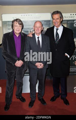 Merlin Holland, Oscar Wildes Enkel, Rupert Everett und Freund Christophe Girard besuchen am 28. November 2018 in Paris die Pariser Filmpremiere "der glückliche Prinz" bei der UGC Cine Cite Les Halles. Foto von Nasser Berzane/ABACAPRESS.COM Stockfoto