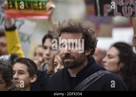 Französische Umweltaktivisten und Demonstranten nehmen am 8. Dezember 2018 in Paris, Frankreich, an einem marsch für das Klima Teil. Foto von Patrice Pierrot/Avenir Pictures/ABACAPRESS.COM Stockfoto