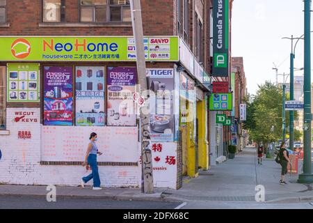 Neo Home Business in Chinatown, Toronto, Kanada Stockfoto