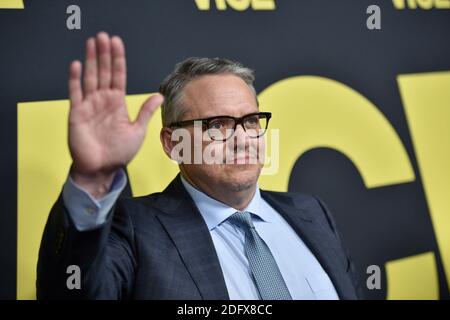 Adam McKay nimmt an der Weltpremiere von "Vice" am AMPAS Samuel Goldwyn Theater am 11. Dezember 2018 in Beverly Hills, CA, USA Teil. Foto von Lionel Hahn/ABACAPRESS.COM Stockfoto