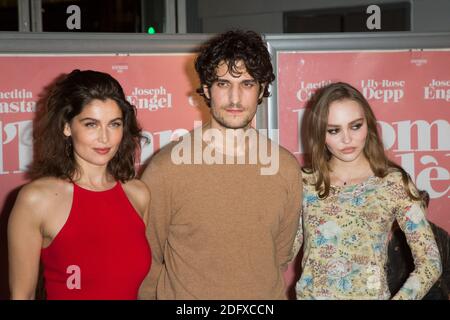 Laetitia Casta, Louis Garrel und Lily-Rose Depp besuchen L'Homme Fidele ( A Faithful man) Paris Filmpremiere in der MK2 Bibilothek am 17. Dezember 2018 in Paris, Frankreich. Foto von Nasser Berzane/ABACAPRESS.COM Stockfoto