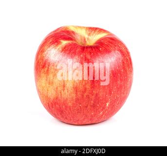 Frischen roten Apfel, isoliert auf weiss. Mit Beschneidungspfad Stockfoto