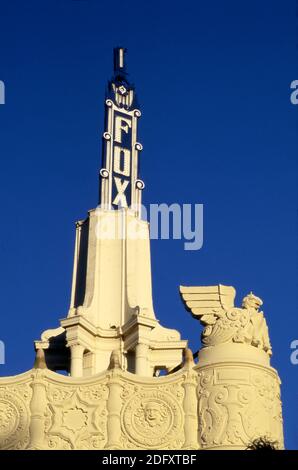 Das Art Deco Fox Theater in Westwood Village, Los Angeles, CA Stockfoto