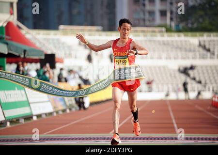 Macau, China. Dezember 2020. Der Macau International Marathon fand am 06. Dezember 2020 in Macau, China statt.(Foto: TPG/cnsphotos) Quelle: TopPhoto/Alamy Live News Stockfoto