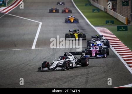 26 KVYAT Daniil (rus), Scuderia AlphaTauri Honda AT01, 18 STROLL Lance (CAN), Racing Point F1 RP20, Action während der Formel / LM Stockfoto