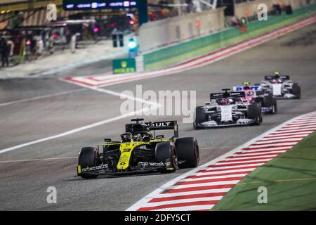 03 RICCIARDO Daniel (aus), Renault F1 Team RS20, Aktion während des Formel 1 Rolex Sakhir Grand Prix 2020, vom 4. Dezember bis / LM Stockfoto