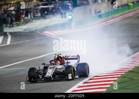 99 GIOVINAZZI Antonio (ita), Alfa Romeo Racing ORLEN C39, Aktion während des Formel 1 Rolex Sakhir Grand Prix 2020, von Dece / LM Stockfoto