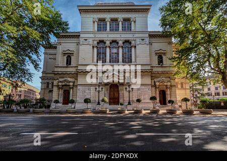 Die große Synagoge von Rom ist die größte Synagoge in Rom. Stockfoto