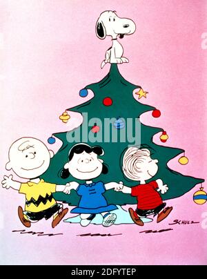 Ein Charlie Brown Weihnachten Stockfoto