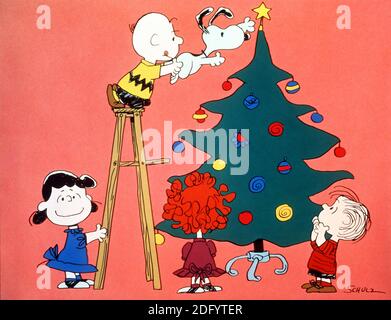 Ein Charlie Brown Weihnachten Stockfoto