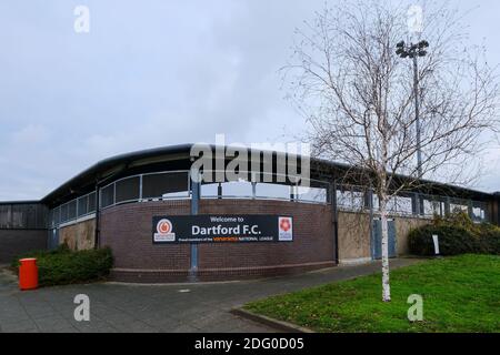 Dartford, Großbritannien. Dezember 2020. London City Stadium während des FA Women's Championship Spiels zwischen London City Lionesses und Coventry United. Sam Mallia Kredit: SPP Sport Pressefoto. /Alamy Live Nachrichten Stockfoto