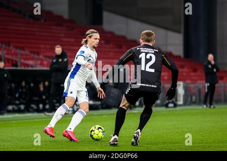 Kopenhagen, Dänemark. Dezember 2020. Peter Ankersen (22) vom FC Kopenhagen im 3F Superliga-Spiel zwischen dem FC Kopenhagen und AC Horsens in Parken, Kopenhagen. (Foto Kredit: Gonzales Foto/Alamy Live News Stockfoto