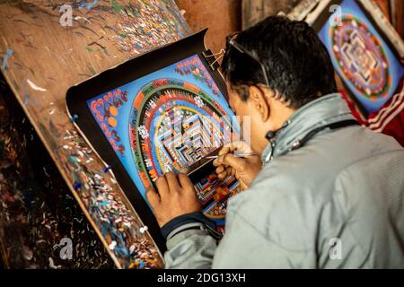 World Heratage Site Boudha Stupa Stockfoto