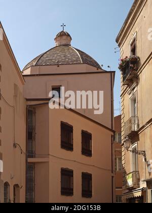 Iglesias, Altstadt, Sardinien, Italien, Europa Stockfoto