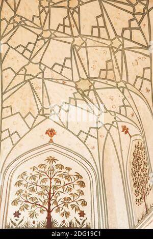 Indien, Delhi, Alt-Delhi, Rote Festung, Innere von Hathi Pol (Elephant Gate) Stockfoto