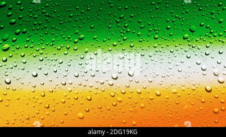 Irisches Bier Hintergrund Stockfoto