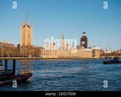 Palace of Westminster (House of Parliament), London, Großbritannien. Januar 28, 2019. Stockfoto