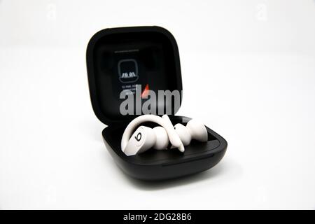 Powerbeats Pro True Wireless Bluetooth In-Ear Sport Kopfhörer Stockfoto