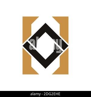 Anfangsbuchstabe LH-Logo oder HL-Logo-Vektor-Design-Vorlage Stock Vektor