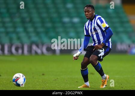 Moses Odubajo von Sheffield Wednesday - Norwich City / Sheffield Wednesday, Sky Bet Championship, Carrow Road, Norwich, UK - 5. Dezember 2020 nur redaktionelle Verwendung - DataCo-Beschränkungen gelten Stockfoto