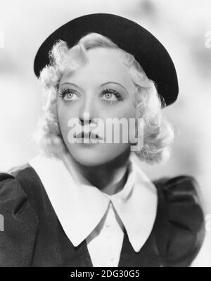 MARION DAVIES (1897-1961) amerikanische Filmschauspielerin, Produzentin, Drehbuchautorin und Philanthropin, um 1936 Stockfoto