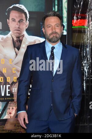 Ben Affleck besucht die Premiere von Warner Bros. Pictures Live by Night im TCL Chinese Theatre am 9. Januar 2017 in Los Angeles, CA, USA. Foto von Lionel Hahn/ABACAPRESS.COM Stockfoto