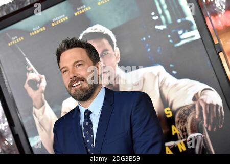 Ben Affleck besucht die Premiere von Warner Bros. Pictures Live by Night im TCL Chinese Theatre am 9. Januar 2017 in Los Angeles, CA, USA. Foto von Lionel Hahn/ABACAPRESS.COM Stockfoto