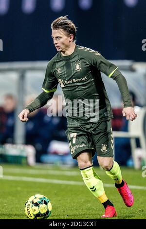 Aarhus, Dänemark. Dezember 2020. Simon Hedlund (27) von Broendby, WENN er während des 3F Superliga-Spiels zwischen Aarhus GF und Broendby IF im Ceres Park in Aarhus gesehen wird. (Foto Kredit: Gonzales Foto/Alamy Live News Stockfoto