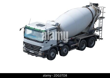 Betonmischer-LKW Stockfoto