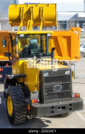 Baumaschinen Baugeräte Stockfoto