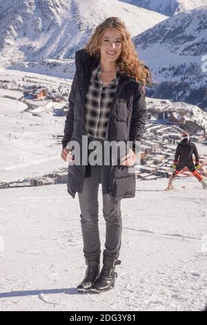 Elodie Fontan beim 20. Comedy Film Festival Alpe d'Huez in l'Alpe d'Huez, Frankreich, am 21. Januar 2017 an einer Fotoschau für den Film Alibi.com. Foto von Julien Reynaud/APS-Medias/ABACAPRESS.COM Stockfoto