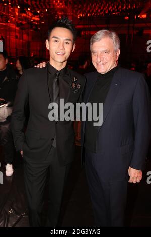 Gast und Sidney Toledano bei der Dior Men Menswear Herbst/Winter 2017-2018 Show im Rahmen der Paris Fashion Week in Paris, Frankreich am 21. Januar 2017. Foto von Jerome Domine/ABACAPRESS.COM Stockfoto