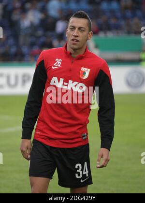 Nikola Djurdjic (FC Augsburg) Stockfoto