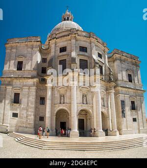 Kirche Santa Engracia - Nationales Pantheon in Lissabon, Portugal Stockfoto