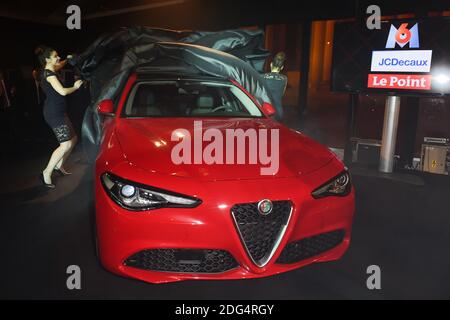 Der Alfa Romeo Giuila erhält den Preis "La Plus Belle Voiture De L'Annee" während des 32. Internationalen Automobilfestivals in Paris, Frankreich am 31. Januar 2017. Foto von Laurent Zabulon/ABACAPRESS.COM Stockfoto