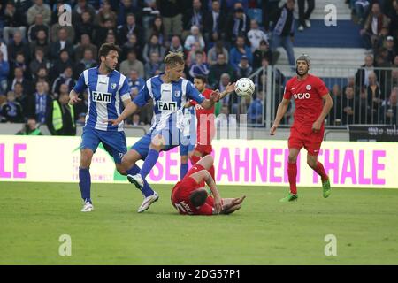 1.FC Magdeburg - Kickers Offenbach Stockfoto