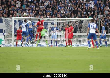 1.FC Magdeburg - Kickers Offenbach Stockfoto