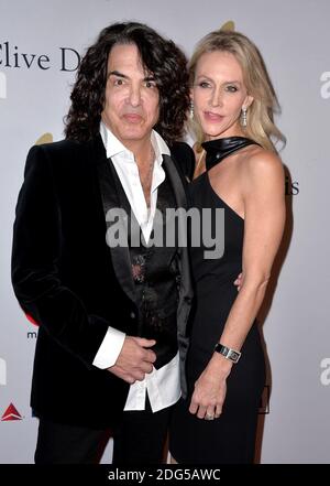 Paul Stanley nimmt an der Pre-Grammy Gala Teil und ehrt Debra Lee am 11. Februar 2017 im Beverly Hilton in Beverly Hills, Los Angeles, CA, USA. Foto von Lionel Hahn/ABACAPRESS.COM Stockfoto